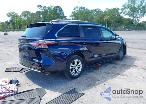 2022 Toyota Sienna Platinum from USA, damaged, VIN 5TDESKFC4NS072028